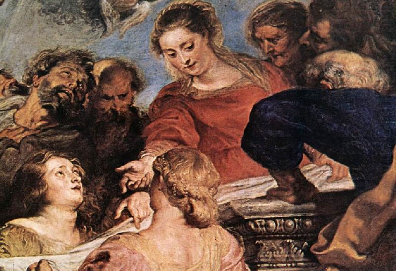 Assumption of the Virgin (detail), RUBENS, Pieter Pauwel